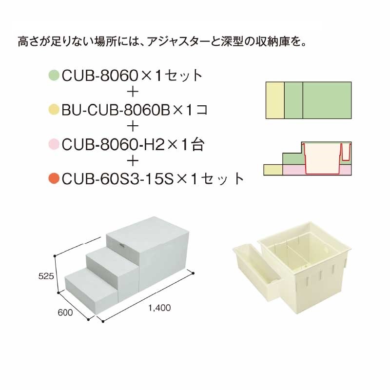 城東テクノ ハウスステップ 組み合わせ